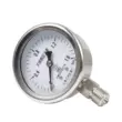 đồng hồ đo nhiệt Đồng hồ đo áp suất thép không gỉ Y-60BF 0-1.6-40MPa áp suất nước thủy lực chân không áp suất âm áp suất dầu áp suất không khí máy đo oxy dong ho do nhiet do Thiết bị & dụng cụ