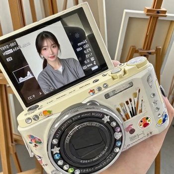 2025 new ccd high-definition entry-level student party dedicated digital camera small vlog portable card for children