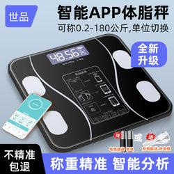 Weight Scale, Digital Scale, Smart Body Fat Scale, Home Accurate Rechargeable Small Durable Dormitory Weight Loss Human Body Weighing Scale