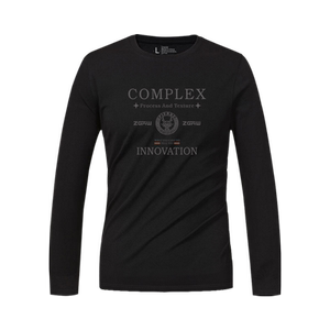 
ZGHW2025 new pure cotton long-sleeved T-shirt men's fashion brand garden collar base shirt body shirt underwear autumn clothes