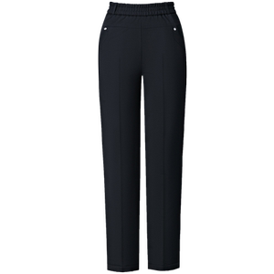 
2023 High Waist Large Size Down Pants Women's Winter Outerwear Mom Style Elderly Straight Elastic Velvet Thickened Cotton Pants