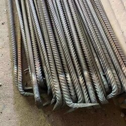 Hand-Forged Threaded Steel Pry Bar for Carpentry, Demolding, Flat-Headed Steel Bar Pry Bar, Long Pry Bar, Wooden Mold Pry Bar
