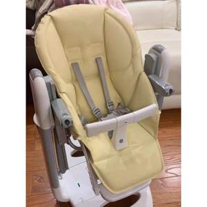 
pegperego paligao tatamia baby dining chair cushion pu leather cover seat belt strap seat cover accessories