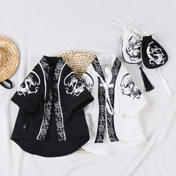 Pet Hanfu cat clothes spring n autumn clothes Teddy dog ​​clothes small dog robe anti-shedding pet clothes