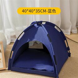 New pet tent removable and washable cat tent kennel cat B nest cat bed semi-enclosed four-season universal cat