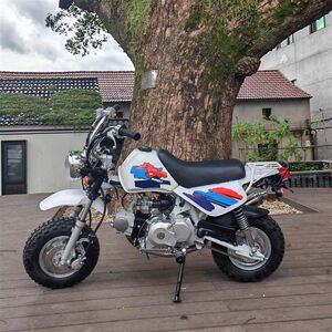 New monkey motorcycle retro small off -road mini small sports car adult four -stroke gasoline beach car trolley
