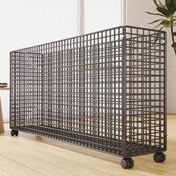 Household Yoga Mat Storage Basket, Floor-Standing Foam Roller, Fitness Equipment, Sports Tools, Badminton Racket Storage Rack