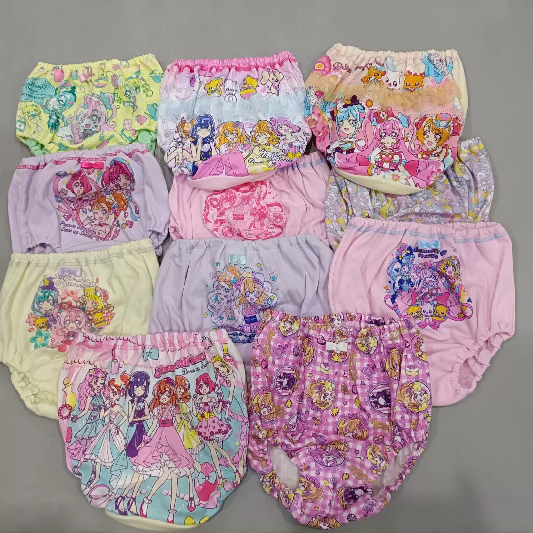 5件特價！新款日單女童輕薄內褲光之美少女透氣麵包褲100碼-130碼-Taobao