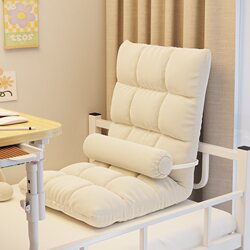Lazy Sofa, Bay Window Tatami, Foldable Single Small Sofa Bed, Backrest for Bedroom Dormitory, Cushion for Sitting and Reclining, Can Be Used for Sleeping