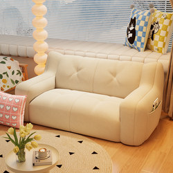 Bean Bag Lazy Sofa, Can Lie down and Sleep, Single or Double Tatami, Small Sofa for Bedroom, Balcony, Leisure Reading Corner Sofa