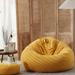 Lazy Sofa Single Bean Bag Small Sofa That Can Recline and Sleep, Suitable for Bedroom, Floor, Tatami Seat, Leisure Recliner