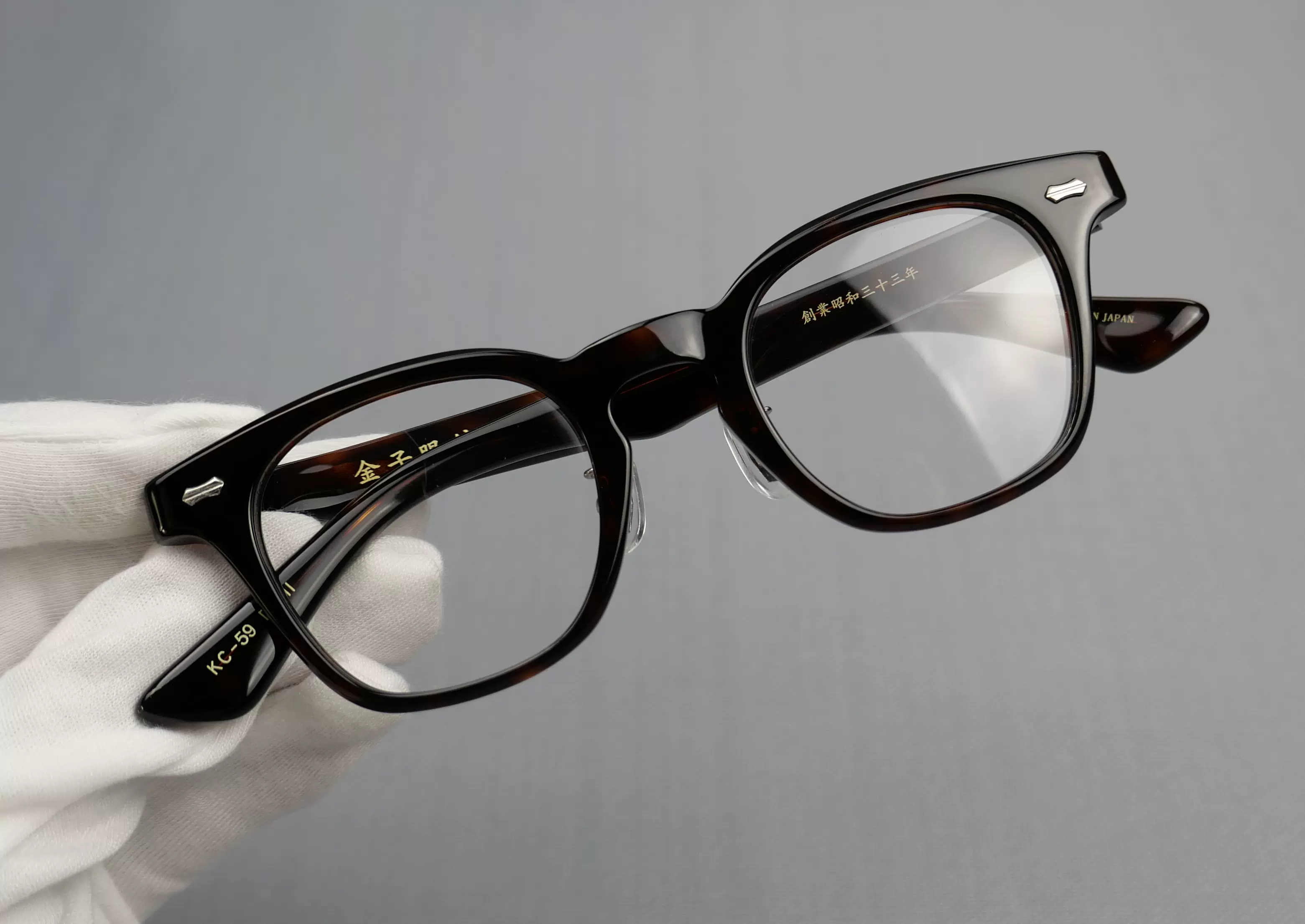 金子眼鏡 KC-59N CHS メガネ(度付き) 金子眼鏡 kc-59 BK - メルカリ