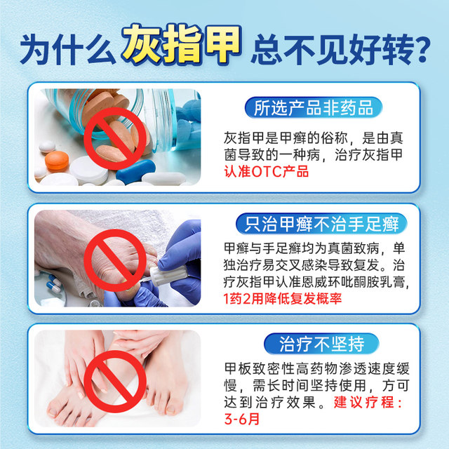 Ciclopirox amine cream 30g/box special onychomycosis treatment medicine