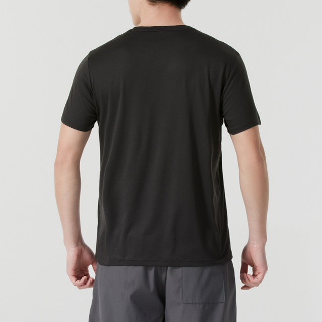 PUMA Puma Black Half Sleeve T-shirt Men's 2025 Summer New Sportswear ...