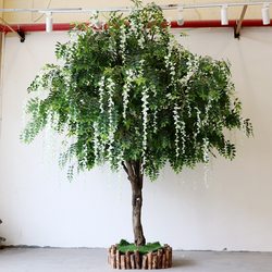 Artificial Green Plants, Large Wisteria Trees, Decorative Trees, Wishing Trees, Artificial Trees for Hotels, Shopping Malls, Scenic Spots, Artificial Plants
