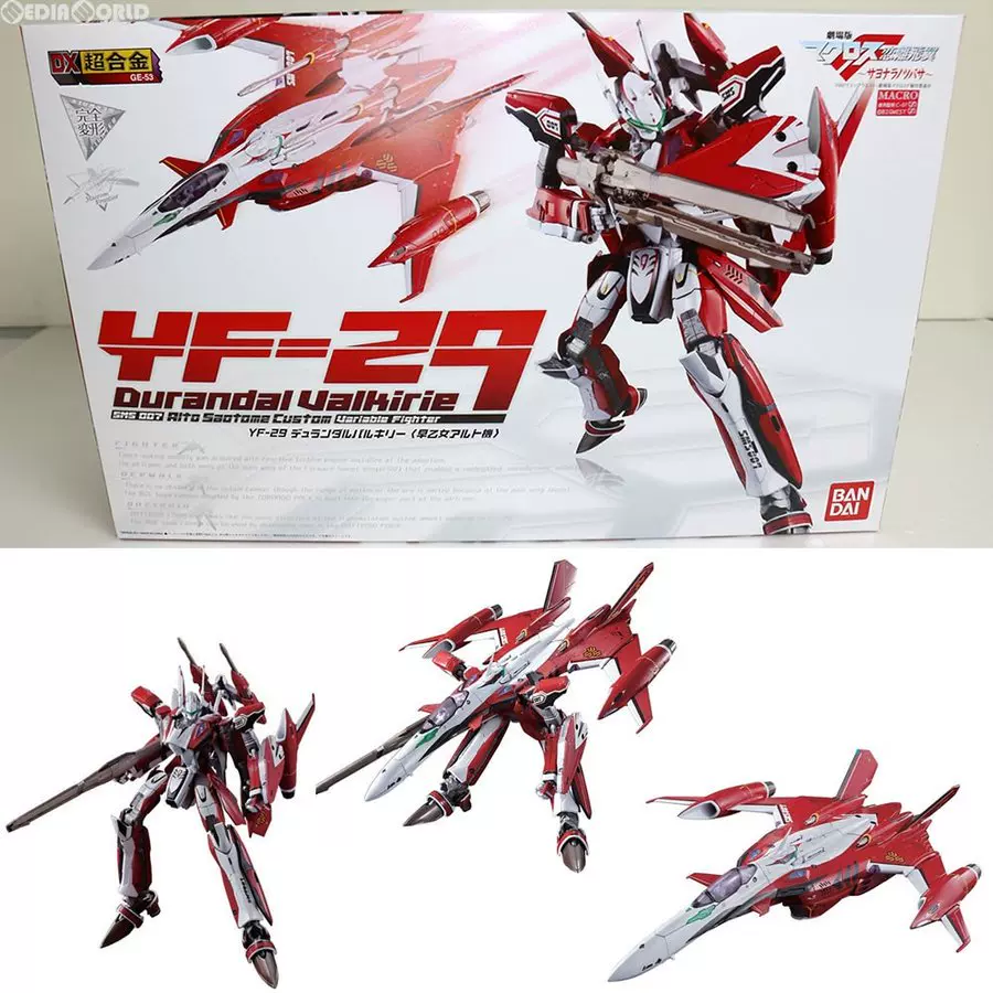 日版現貨BANDAI 萬代DX超合金YF-29 Durandal 早乙女機再版-Taobao