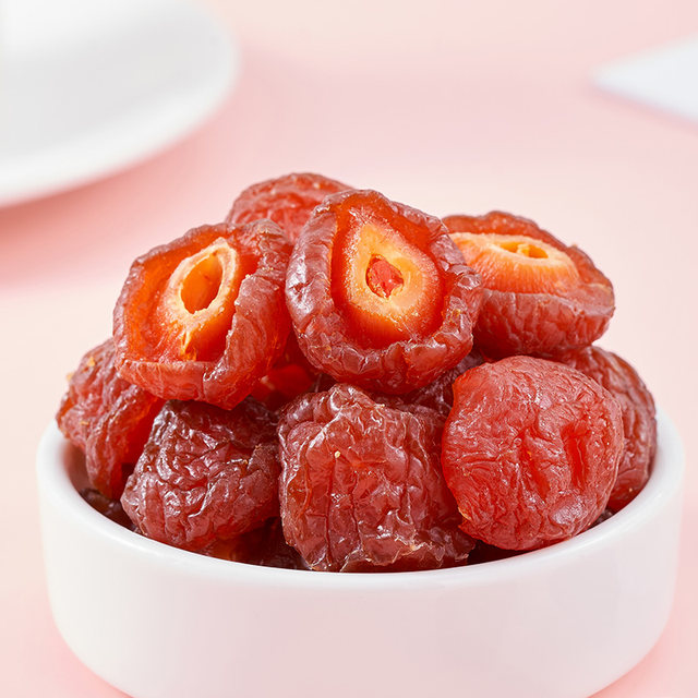 Half dried plums 500g bulk plums half plums Yuanyang plum lovers plums