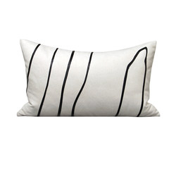 Light Luxury Modern Pillow, Cotton and Linen Cushion, Golden Toad Factory Direct Sale, Living Room Sofa Model Room, Gray Coffee Color Cushion, New Style