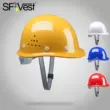Mũ bảo hiểm nam mùa hè công trường xây dựng mũ bảo hiểm an toàn tiêu chuẩn quốc gia dày ABS thoáng khí tùy chỉnh in logo