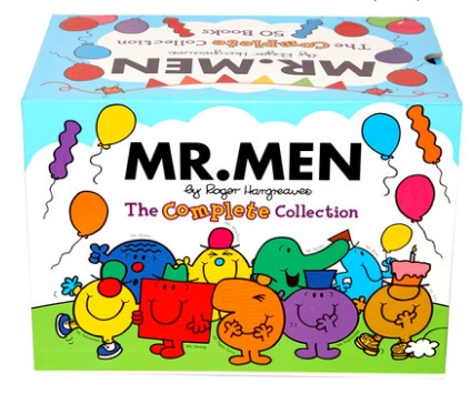 现货)奇先生50册合辑礼盒装:Mr Men: The Complete Collection-Taobao