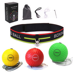 New Nylon Belt Boxing Reaction Ball Head-Mounted Sanda Fighting Training Equipment Head-Mounted Boxing Speed Ball