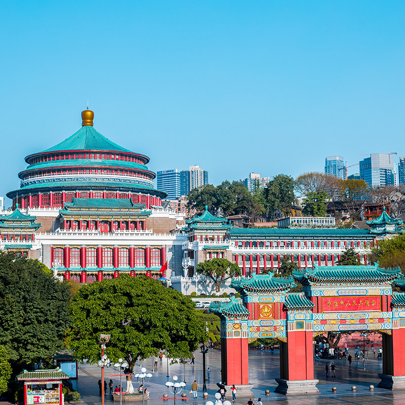 重庆市内一日游【跟团游不进店】长江索道洪崖洞磁器口渣滓洞打卡