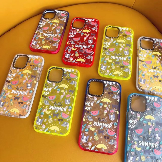 Casetify summer hello summer small fresh letters cat fruit dog graffiti