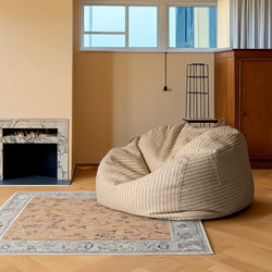 Fabric Single Sofa for Home Use in Small Apartments, Epp Bedroom Lazy Sofa, Bean Bag, Tatami, Japanese Style Balcony Recliner