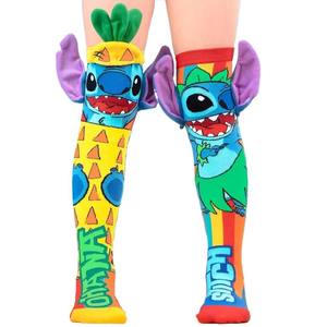 
New cross-border Internet celebrity cute girls mid-tube three-dimensional fashion handmade ears handmade socks Mickey and Minnie rabbit socks