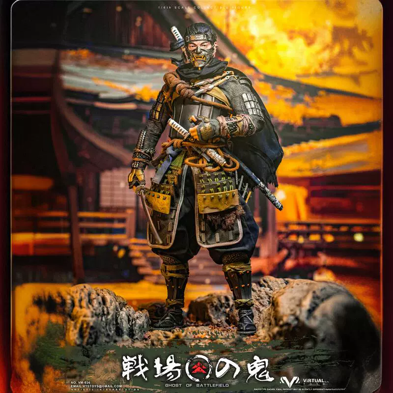 現貨VTS TOYS 1/6 戰場之鬼對馬島之魂典藏版VM-036 可動人偶-Taobao