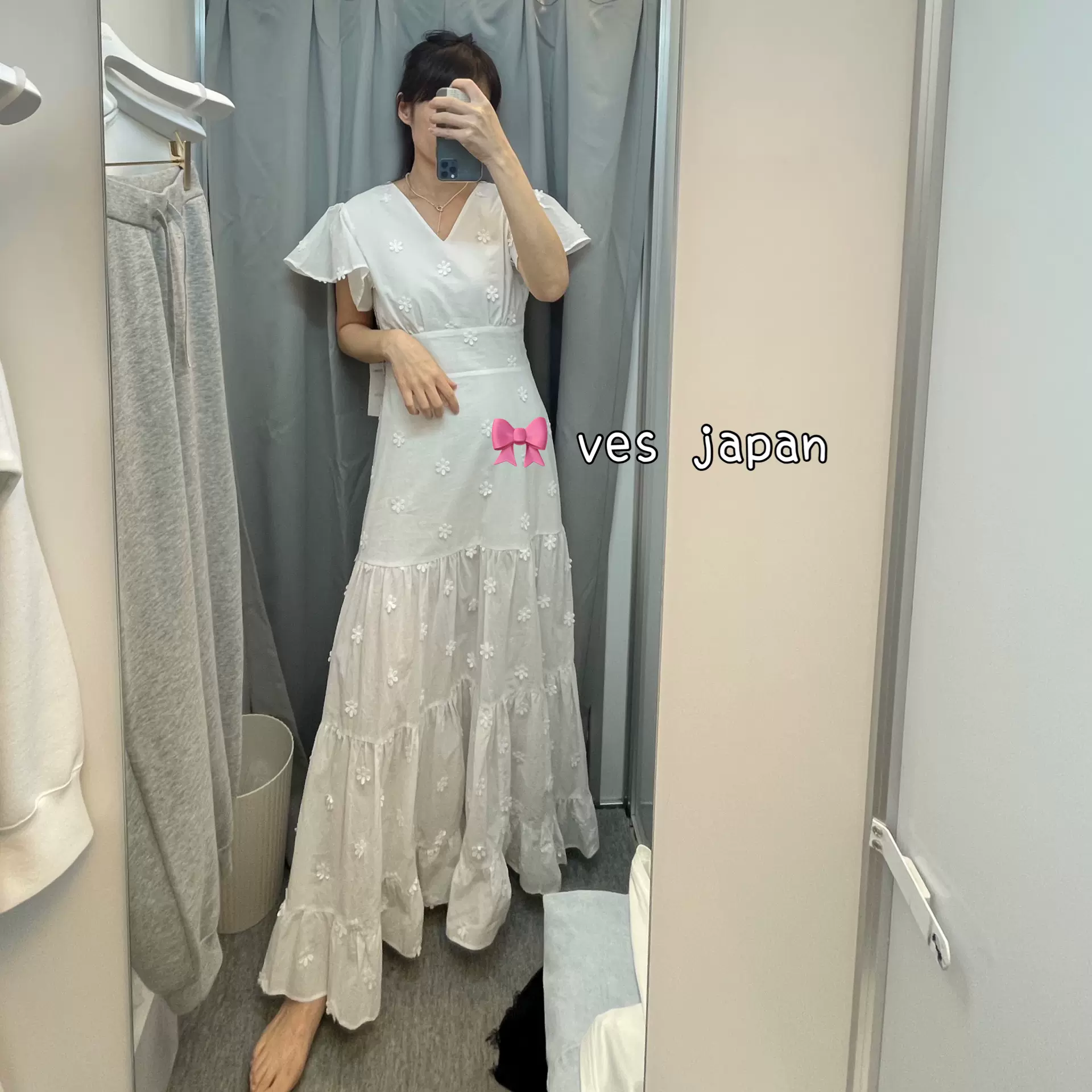 GPAC-101 ayako Gypsohila 小花花V领露背连衣裙Floret Dress-Taobao 