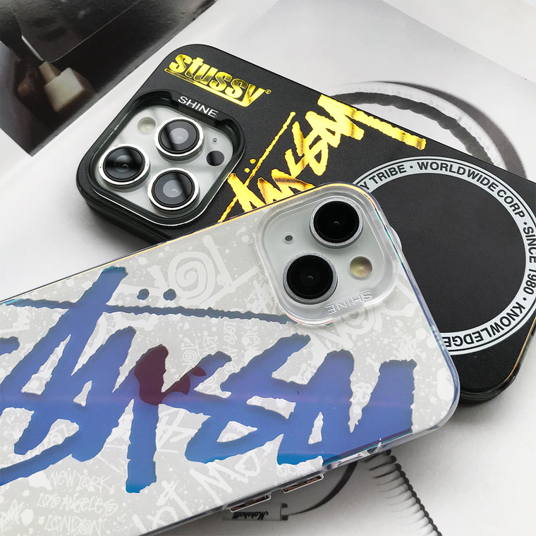 Stussy Trendy Fashionable 8 Ball Phone Case for iPhone 17, 16, 15