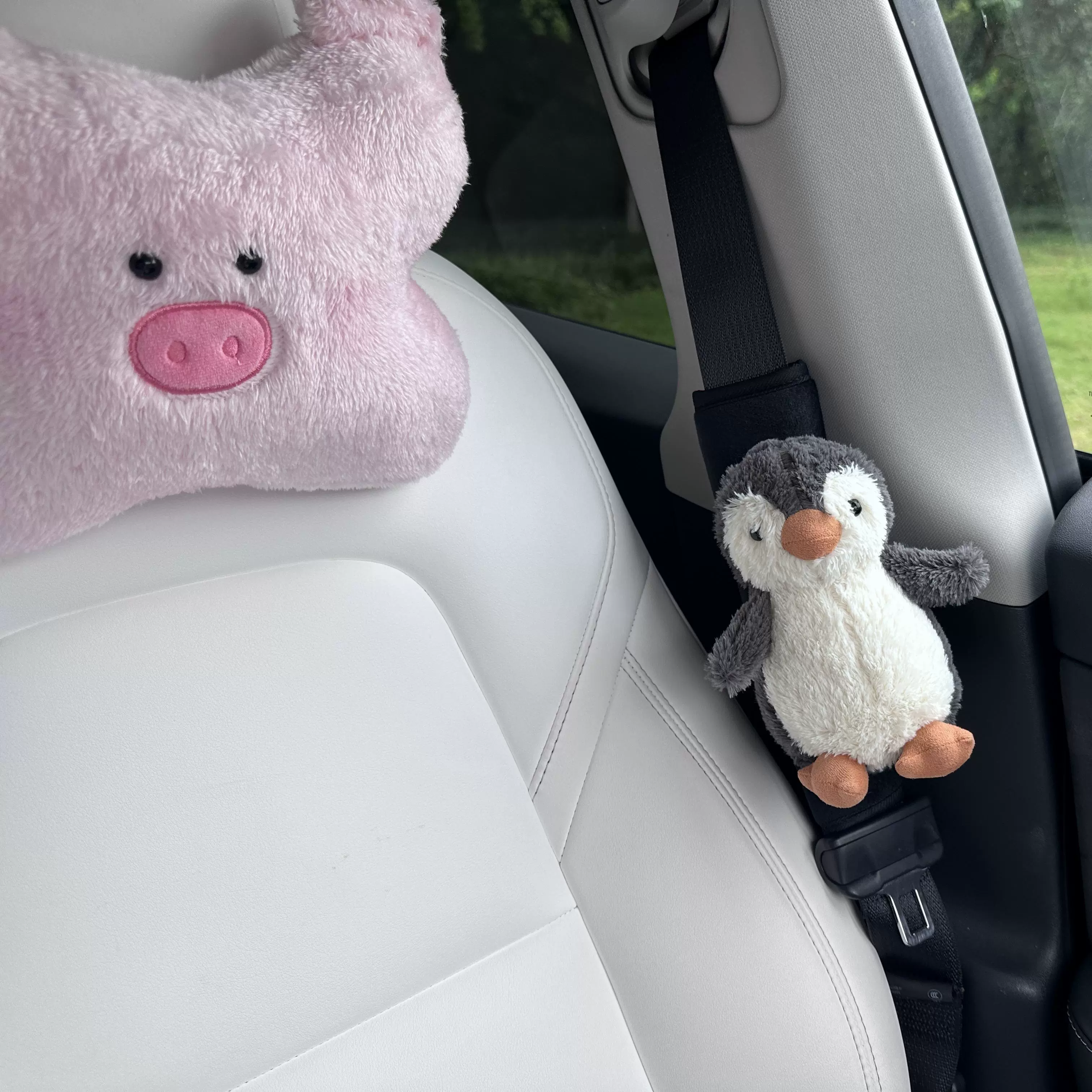 适用于吉利星愿汽车安全带护肩套一对情侣保护套车内装饰用品大全