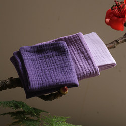 Natural Pure Cotton Gauze Tea Towel, Soft and Absorbent Handkerchief, Eco-Friendly Hand Towel, Tea Ceremony/Life-Use Cloth, Tea Size 20X20Cm