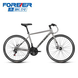 Forever Brand Bicycle Road Bike with Curved Handlebars, Wind-Breaking Racing Bike for Men and Women, Adult Student Lightweight Variable-Speed Bicycle