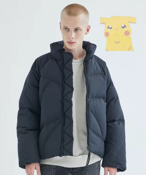 代购JieDa RANDOM PUFFER JACKET 羽绒服夹克外套-Taobao