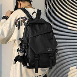 School Bag for Men, New Style, Fashionable, Large-Capacity Travel Computer Backpack, Men's Backpack for Junior High School, High School, and College Students, Women's Backpack
