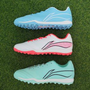 Madman Genuine Li Ning Tie 2.5 mid -end wide -foot cushioning TF broken nail artificial grass wear football shoe ASTS007
