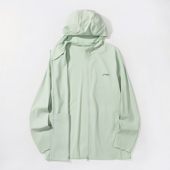 
Li Ning Lightweight Sports Windbreaker Men's 2026 Spring New Fitness Sweat-wicking Summer Sun Protection Clothing Quick-Drying Casual Jacket