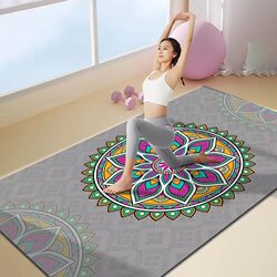 Non-Slip Skipping Rope, Soundproof Yoga Mat, Sports Non-Slip Mat, Indoor Thickened Shock-Absorbing Mat, Home Fitness Silent Mat
