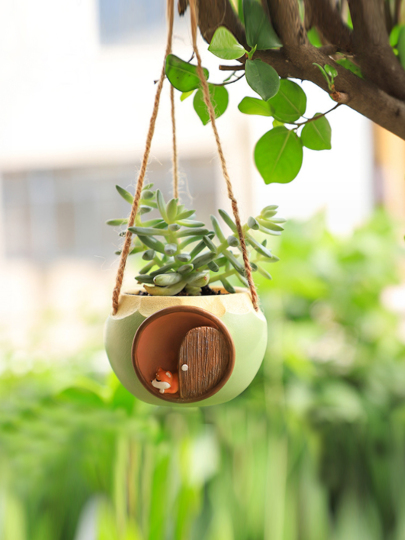 Vaso sospeso in vetro trasparente, vaso da fiori sospeso, per piante, fiori, decorazione da giardino, casa, matrimonio