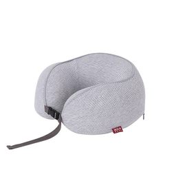 Knitted fabric heightened memory foam U-shaped pillow, cotton storage neck pillow, slow rebound neck pillow ce12