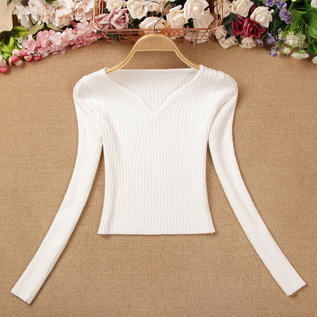 Maglione Donna Girocollo Invernale - Sottile, Maniche Lunghe, Tinta Unita, Perfetto Come Base O Sottogiacca