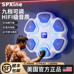 Smart Music Boxing Machine, Home Electronic Wall Target, Adult Boxing Training Device, Children's Reaction and Dynamic Training Equipment