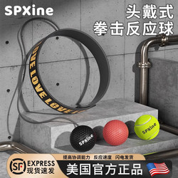 Head-Mounted Boxing Speed Ball Reaction Ball for Adults, Indoor Children's Training Equipment, Dodge and Fight Stress Relief Ball