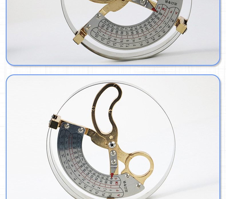 Righello Misuratore Per Cappelli – Precisione Alta, Misura Circonferenza Testa 41-53 Cm, Per Cucito E Lavori A Maglia