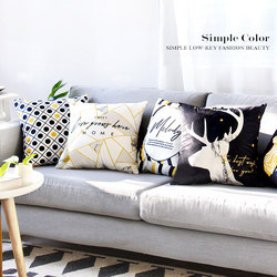 Modern Minimalist Nordic Style ins Pillow Covers Sofa Cushions Office Pillows Headboard Backrest Car Cushions