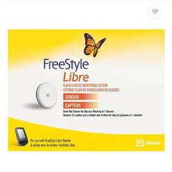 Portable Plastic Freestyle- Libre Meter and Sensor