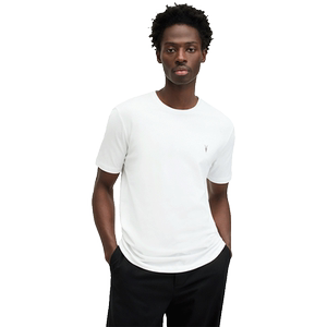 
ALLSAINTS men's round neck T-shirt sheep head embroidered top solid color inner wear spring men's wear M030JB