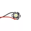 Đèn LED công suất cao hạt hàn nhôm nền có dây Đèn 20mm Bóng đèn 16mm 1w3w ánh sáng trắng đỏ xanh xanh vàng hồng ánh sáng Công tắc - Đèn báo